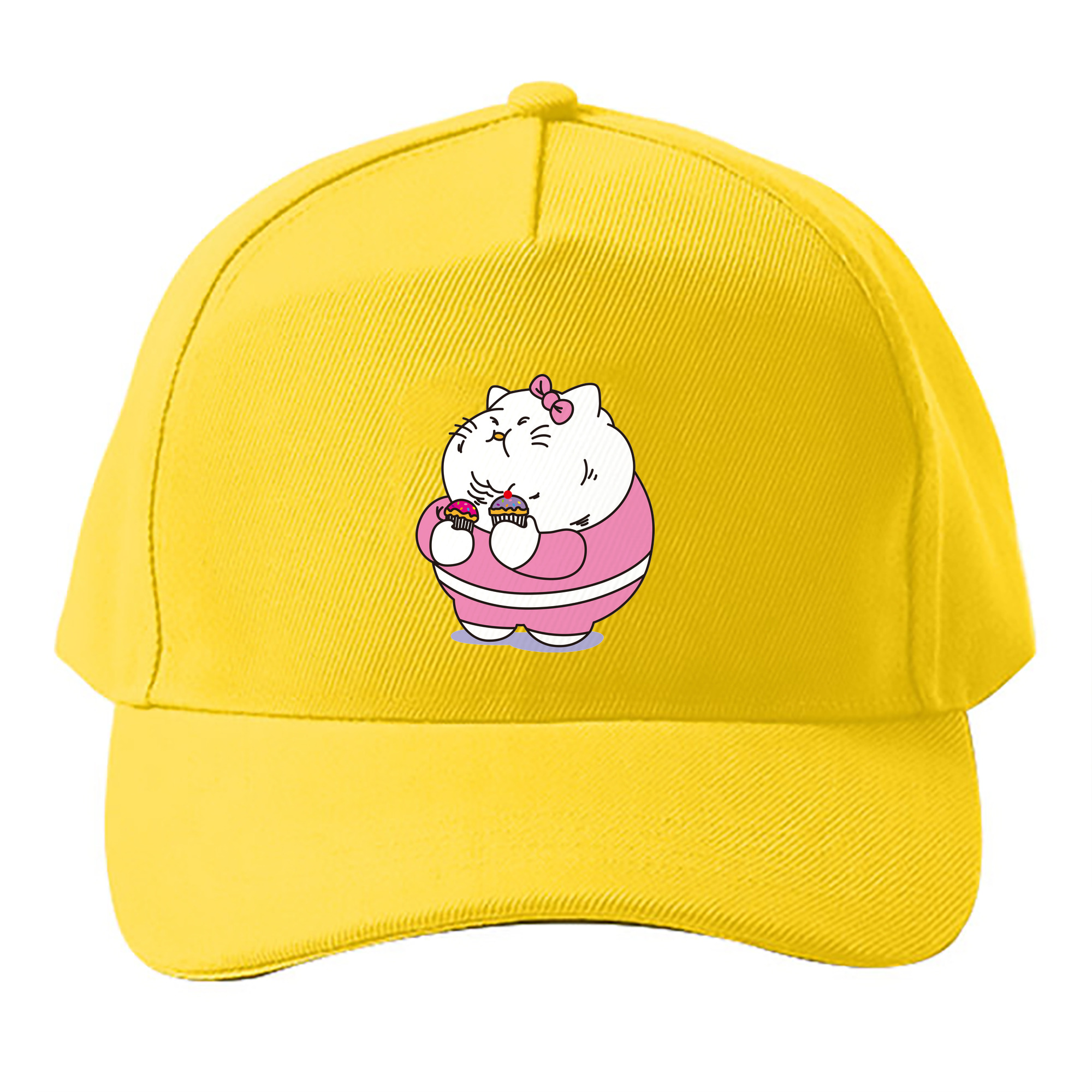 （画像用） Hello Kitty ハローキティ ベースボールキャップ 綿100％ 男女兼用 帽子 スポーツ